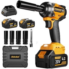 Akku Schlagschrauber 750Nm 20V B&uuml;rstenlos Double Akku Set Automobilbau