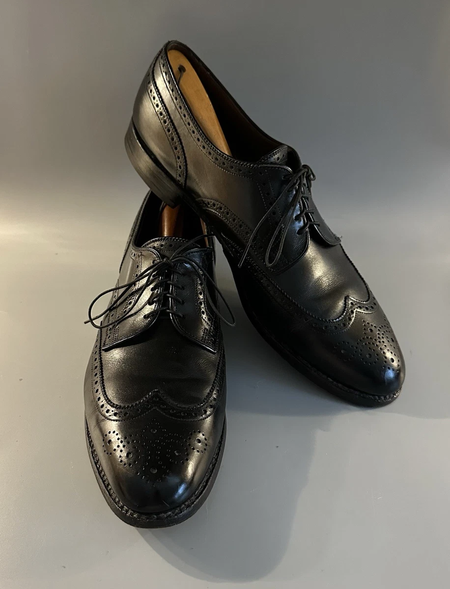 Allen Edmonds Richmond Men’s Wingtip Dress Shoes - Black -Size 9.5. B Las mejores ofertas en Zapatos de vestir para hombre A  main image 3