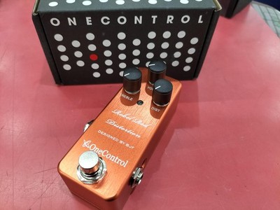 One Control Rebel Red Guitar Distortion Pedal Used