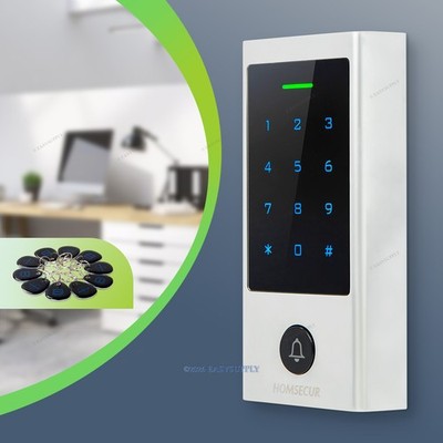 HOMSECUR Waterproof IP66 APP WIFI Access Control Metal Case 125Khz Touch Keypad