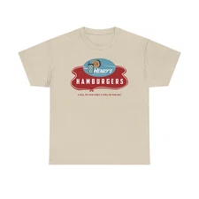 Henry's Hamburgers Vintage Drive-In Chain Restaurant Logo T-Shirt