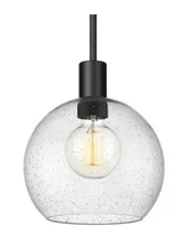 Z-Lite 7501P10-MB Margo 10"W Mini Pendant - Black