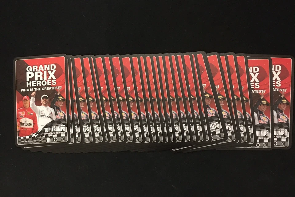 Top Trumps Grand Prix Heroes Racing  Playing Cards - Image 2 of 4