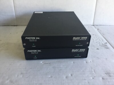 PHOTON inc 3088 3088-1/ Beamscan  Controller 2 unites used 