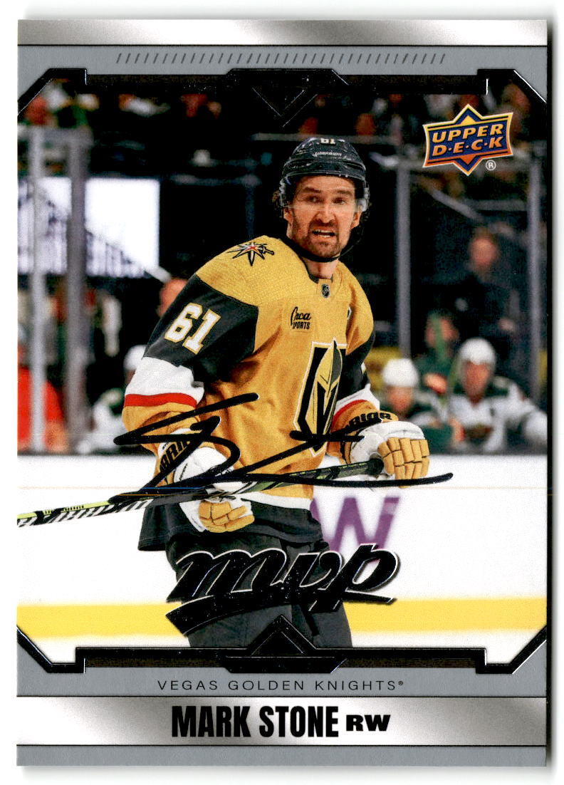 2024-25 UD MVP Hockey Silver Script Base PARALLEL Complete Your Set - You Pick
