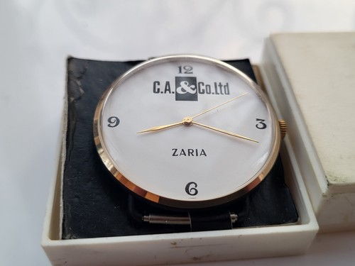 UdSSR UHR ZARIA ZARIJA VINTAGE Mechanische Armbanduhr UdSSR + Dokument + BOX - Bild 3 von 11