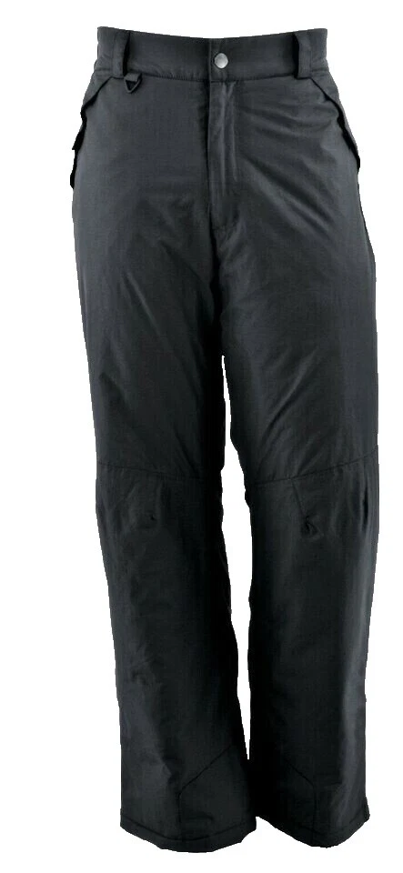 Polyester Black Winter Sports Snow Pants & Bibs