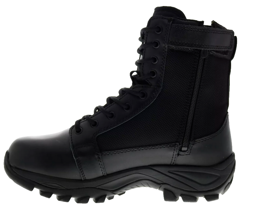 Men\'s Black Tactical Boots, Bates Fuse Waterproof Boots, Zip Up Boots, Sz 8.5 Bates Fuse Men main image 4