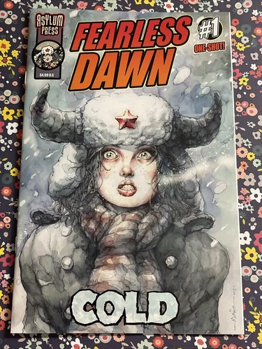 FEARLESS DAWN COLD #1 STEVE MANNION COVER 2023 asylum bettie page dave stevens