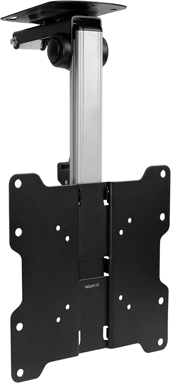 Ceiling TV Mount Folding Retractable 90 Degree Tilt Fold down Swivel TV Bracket-image