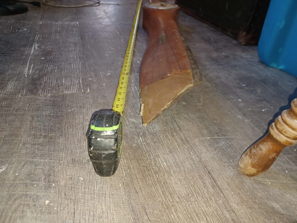 wooden sensenich propeller with mounted telechron clock - Image 4 of 4