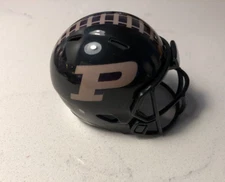 Purdue Boilermakers 2013-25 train tracks custom pocket pro helmet Big Ten