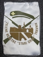 Sleeve patch Zelene Beretke** (Green Berets) Old City Travnik