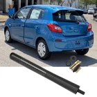 4.7" Black Carbon Short Antenna W/Screws AM/FM For Mitsubishi Mirage 2014-2023