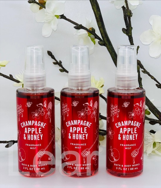 *NEW* Bath and Body Works Travel Size CHAMPAGNE APPLE & HONEY Fine Mist