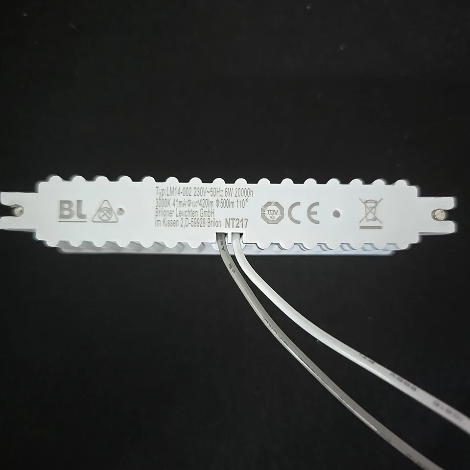 1x Briloner LM14-002 LED Ersatz Reparatur Modul 6W 500lm 3000K 103x17x23mm LxBxH - Bild 2 von 4