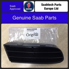 Original Saab 9-3 98-03 O/S Vorne Rechts Stoßstange Außen Gitter 4564860