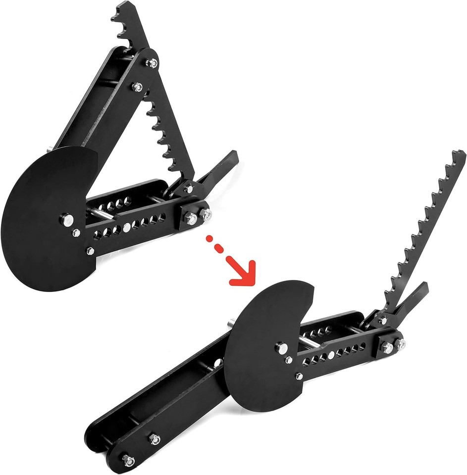 ECOTRIC Tube and Pipe Bender Black Oxide Coating Steel Manual Hand