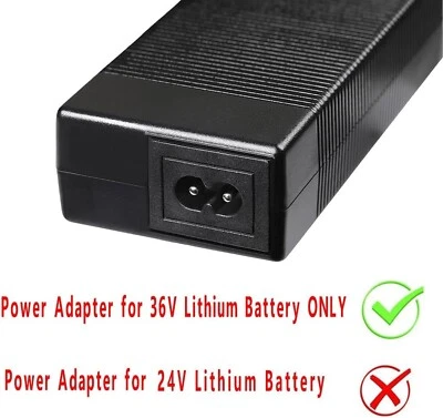 42V 2A Power Charger For Gotrax G2 G3/ G3 Plus/ G4/ Apex XL/ Rival
