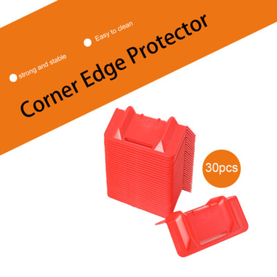 30-Pack Red PP V Shaped Corner Edge Protector Flatbed Tow Truck Trailer