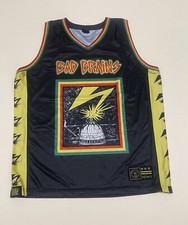 Bad Brains X Street Level Clothing Colab Basketball Jersey Size 2XL