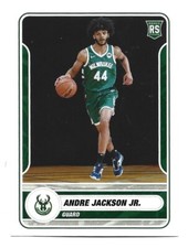 Andre Jackson Jr. ROOKIE 2023-24 NBA Stickers #228 Milwaukee Bucks