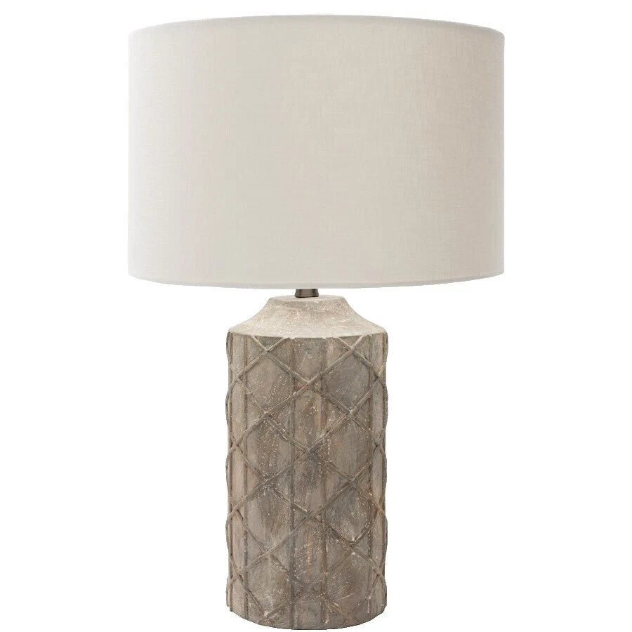 Lámparas de Mesa Blanco Rústico/primitivo