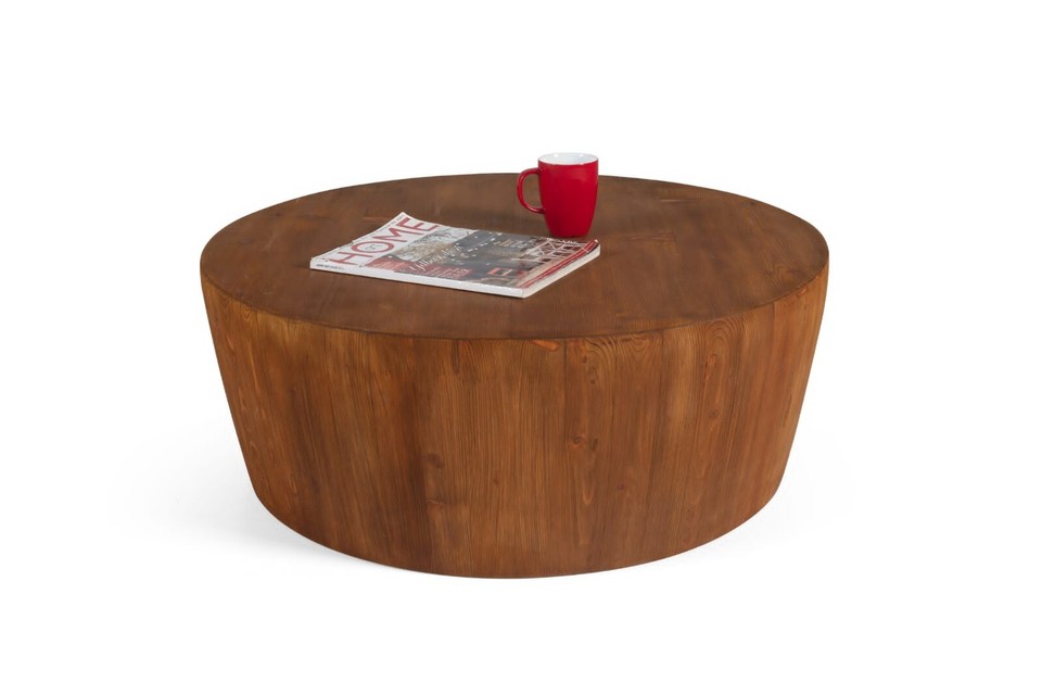Batamex Home Handcrafted Solid Wood Round Coffee Table | eBay