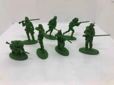 LOD Enterprises Plastic Figure Set LOD043 Rogers Rangers 3-Green Resin