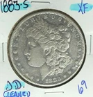 1883-S MORGAN SILVER DOLLAR ~ XF ~ CLEANED ~NICE COIN~ REF# D/D