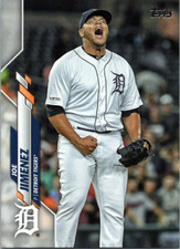 2020 Topps Update #U-78 Joe Jimenez Detroit Tigers