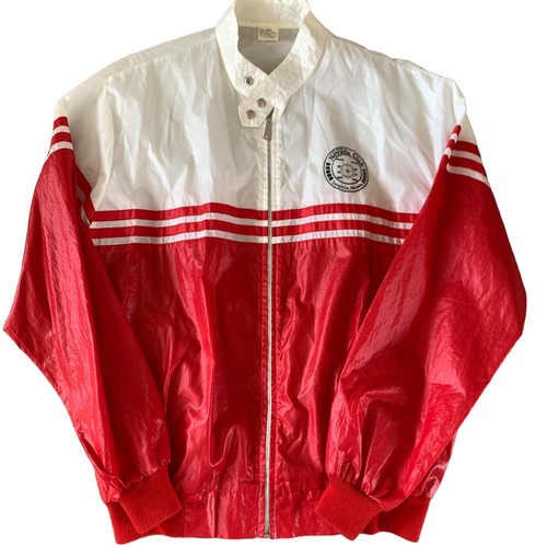 Vtg 70s 80s Nevada Club Casino Nylon Stripe Jacket XXL Poker Gambling Del Webb - Picture 9 of 9