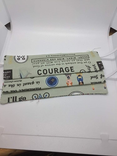 Called to Serve Patterned Washable Double Layer Cotton Fabric Face Mask - Picture 2 of 5