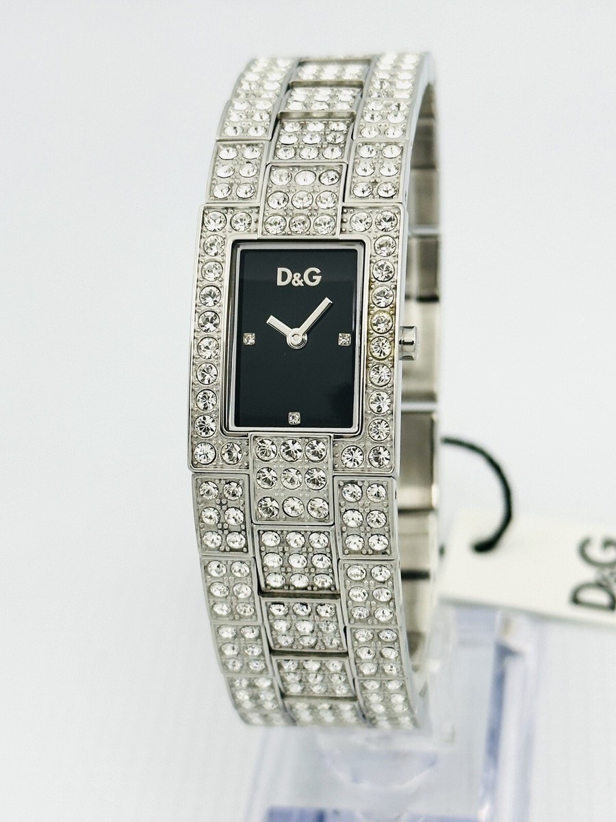 D&G Dolce & Gabbana DW3719251037 Est Chic Ladies Stones D&G Dolce & Gabbana DW3719251037 Est Chic Ladies Stones
