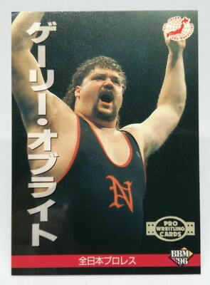 57 GARY ALBRIGHT ALL Japan Pro WREITLING CARD BBM96 1996 JAPAN TCG