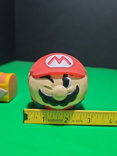 Lot Of 3 Vintage Toys And Collectibles Mario Mickey And Loco Roller - Picture 8 of 17