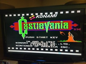 Originale Castlevania Nintendo NES solo carrello e custodia ottime condizioni spedizione rapida