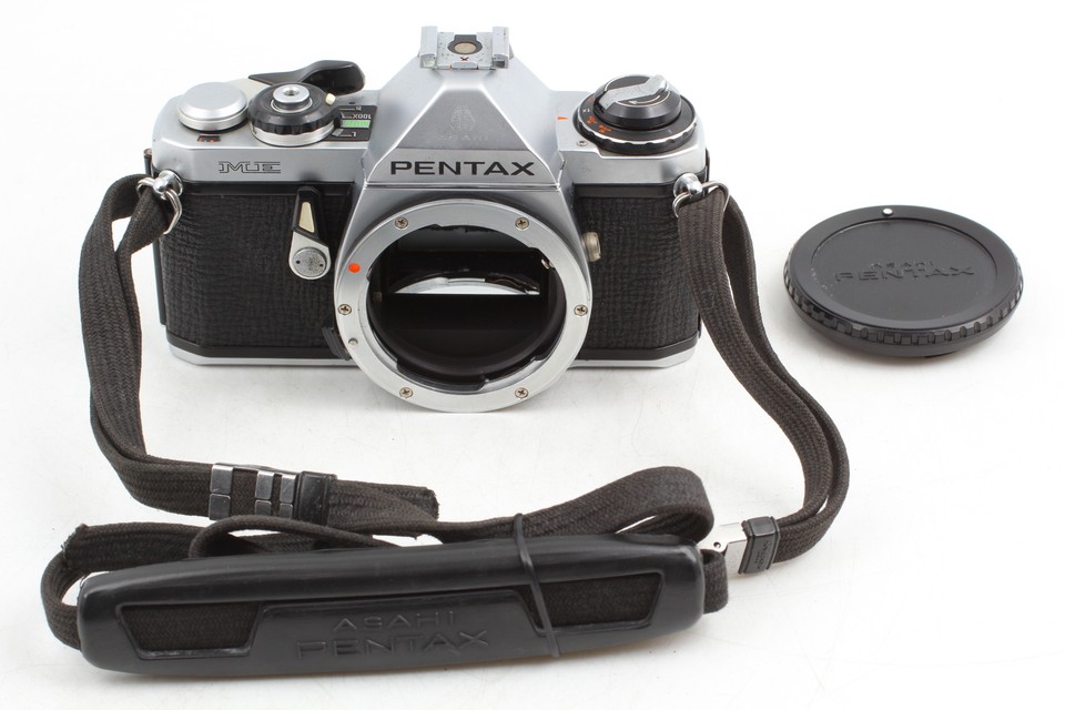 [Near MINT] Pentax ME 35mm SLR Film Camera Silver Body From JAPAN eBay