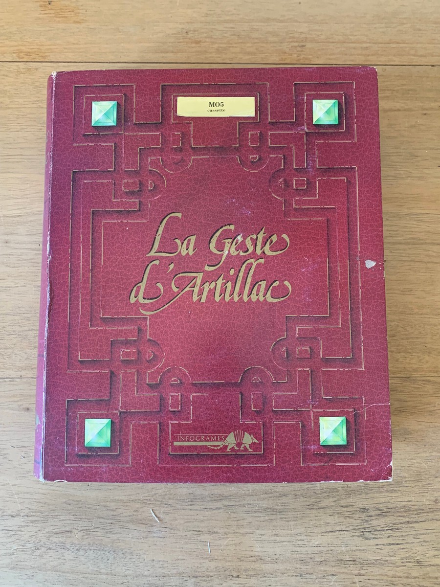 La Geste D`Artillac by Infogrames for the Amstrad CPC