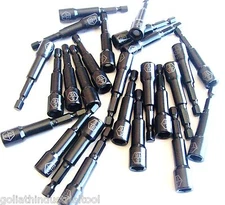 25 GOLIATH INDUSTRIAL LASER ETCHED 5/16" IMPACT MAGNETIC NUT SETTERS IMNS516
