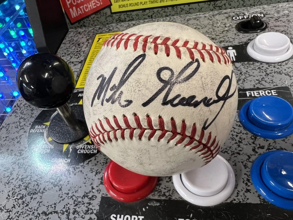 Mike Greenwell Signed Autographed AL Baseball Black Sharpie Auto Boston Red Sox - Image 3 of 3