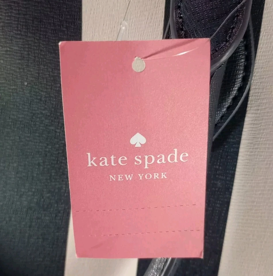 Darcy Pond Blazer Blue Stripe Large Satchel With Shoulder Option *New With Tags* - Image 2 of 4