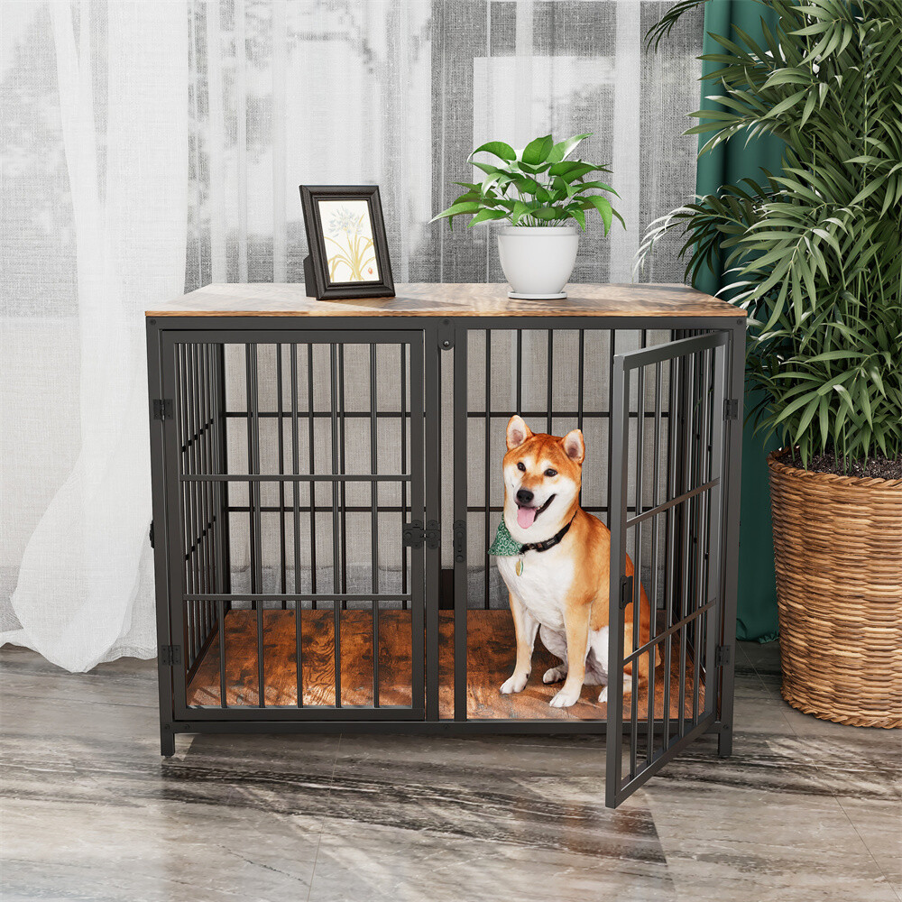 Furniture Style Dog Crate Large Indoor Aesthetic Dog Kennel Pet House