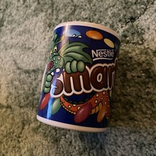 Vintage Small Nestle Smarties Coffee Mug Cup Dragon & Snake