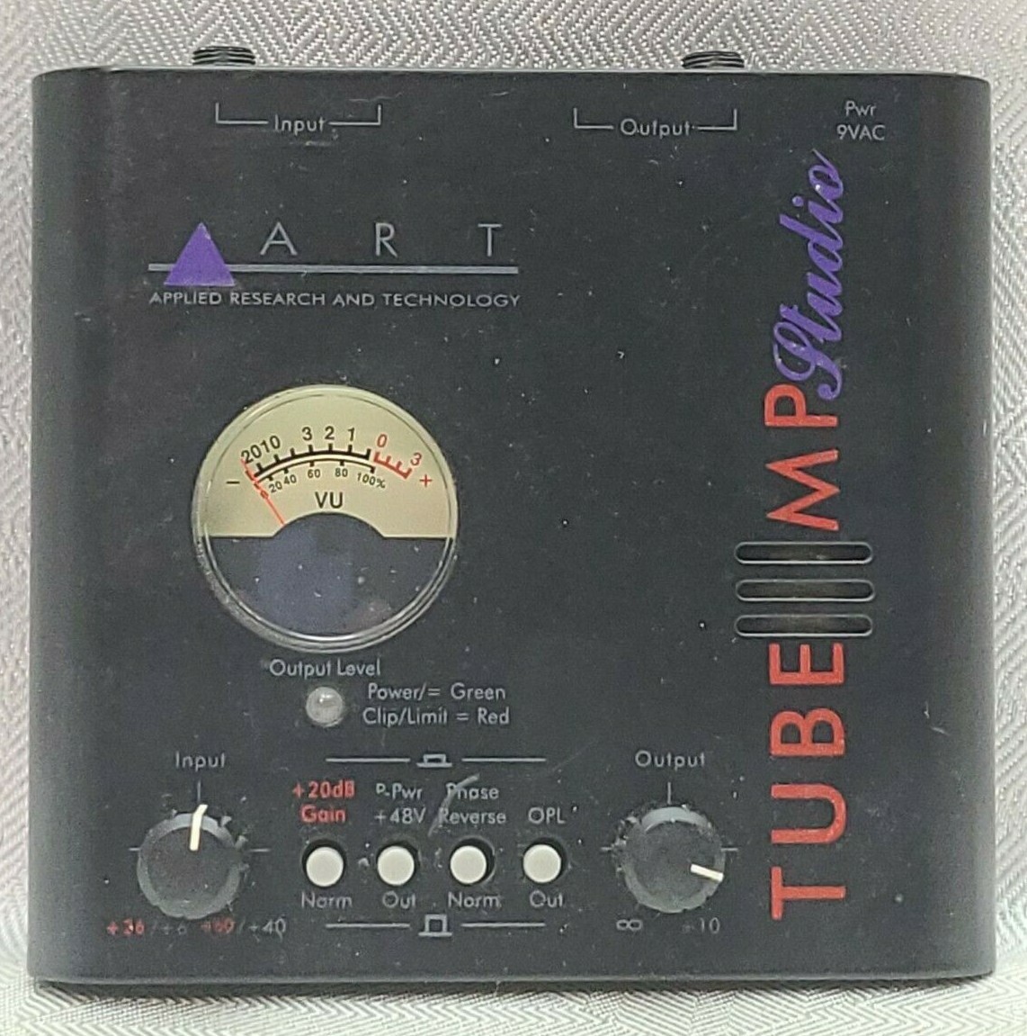 ART Tube MP Studio Tube Microphone Preamp with Analog VU Meter NO