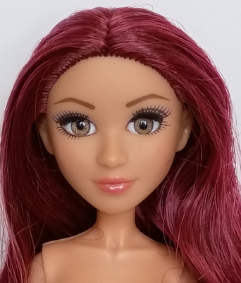 Project MC2 Camryn Coyle Doll Red Auburn Hair Golden Hazel Eyes Nude OOAK MGA