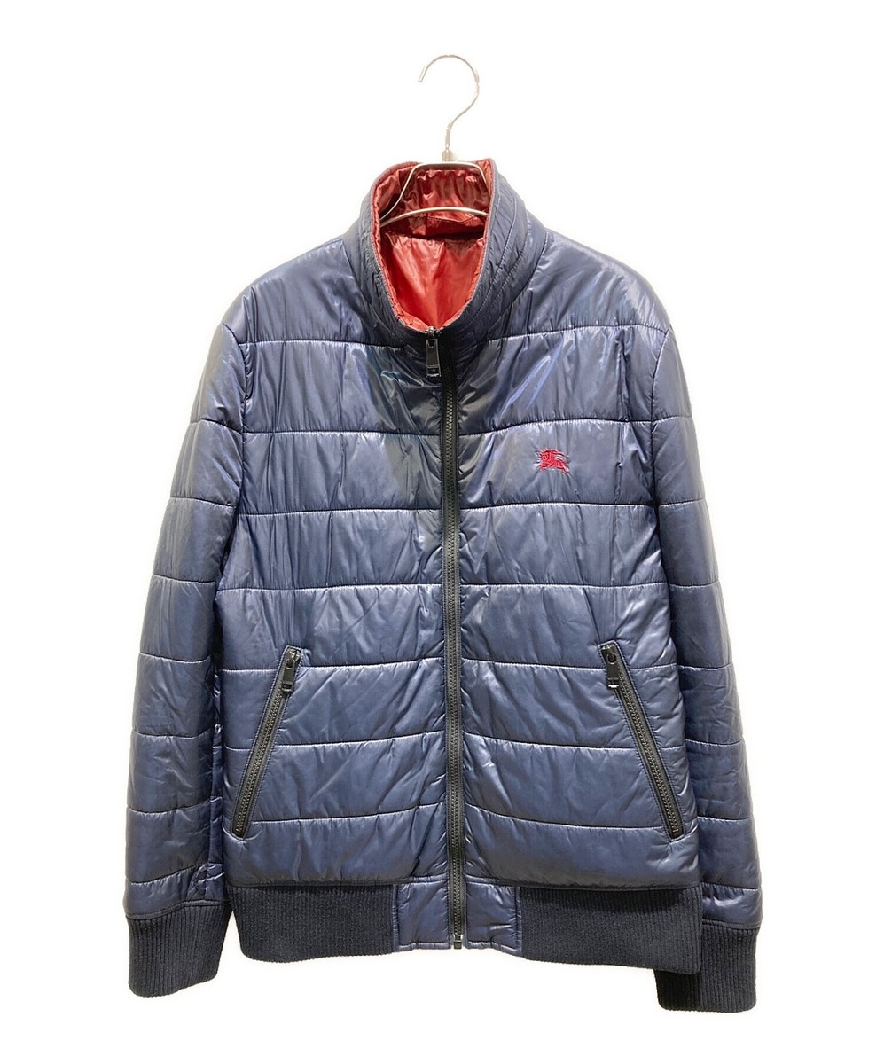 BURBERRY BLACK LABEL reversible jacket Size: L Navy x red D1F11
