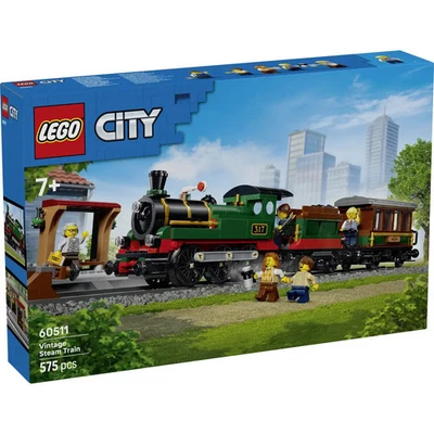 60511 LEGO® CITY Train à vapeur classique, kit de construction et de jeu, - Photo 1/4