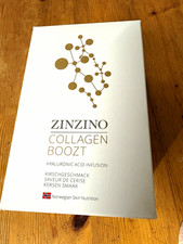 Zinzino Collagen Boozt Hyaluronsäure-Infusion mit Kollagen Kirschgeschmack