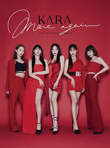 KARA MOVE AGAIN KARA 15TH ALBUM (Japan Edition) CD+Blu-ray+CARD+PHOTOBOOK
